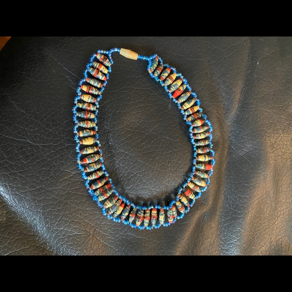 Beaded choker